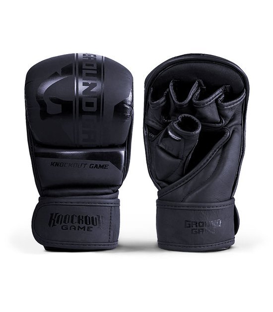 MMA Handschuhe Sparring Stripe Black